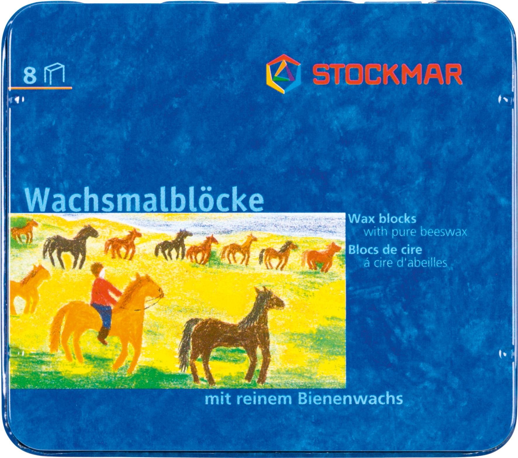 Stockmar Wachsmalblöcke 8-er Etui