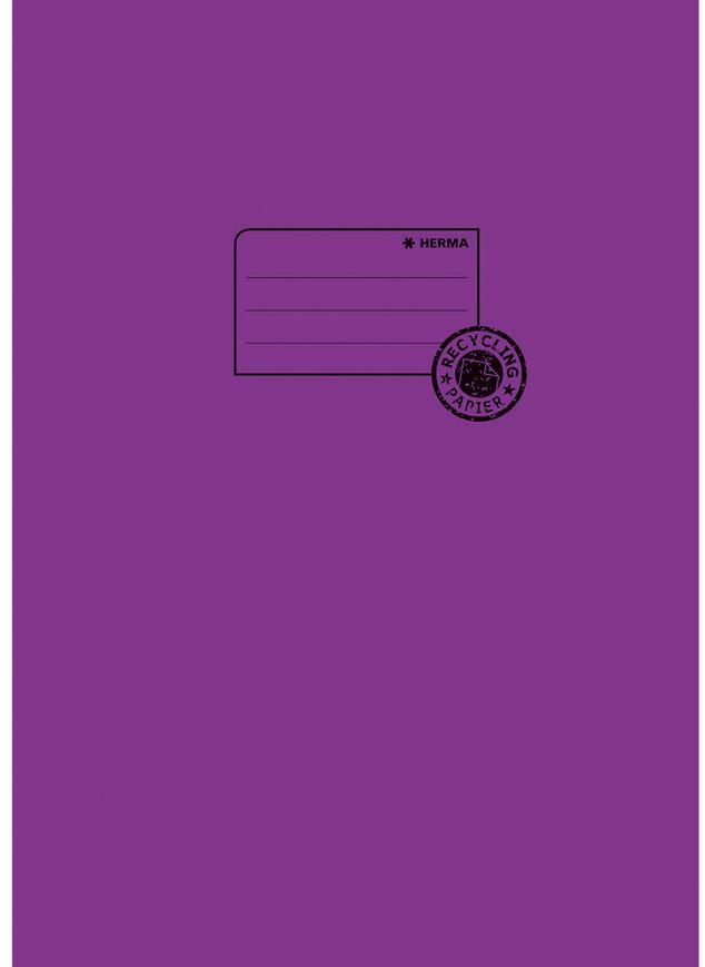 HERMA Hefthülle A4 aus Papier violett