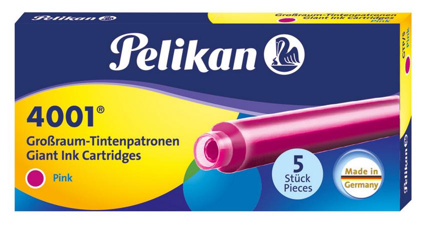 Pelikan Grossraumpatrone 4001® pink 5 Stück