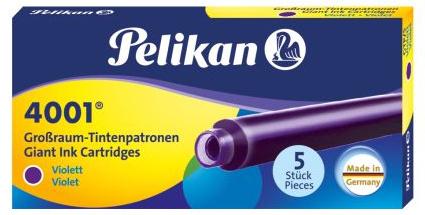 Pelikan Grossraumpatrone 4001® violett 5 Stück