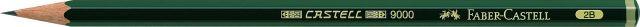 FABER-CASTELL Bleistift CASTELL 9000 2B