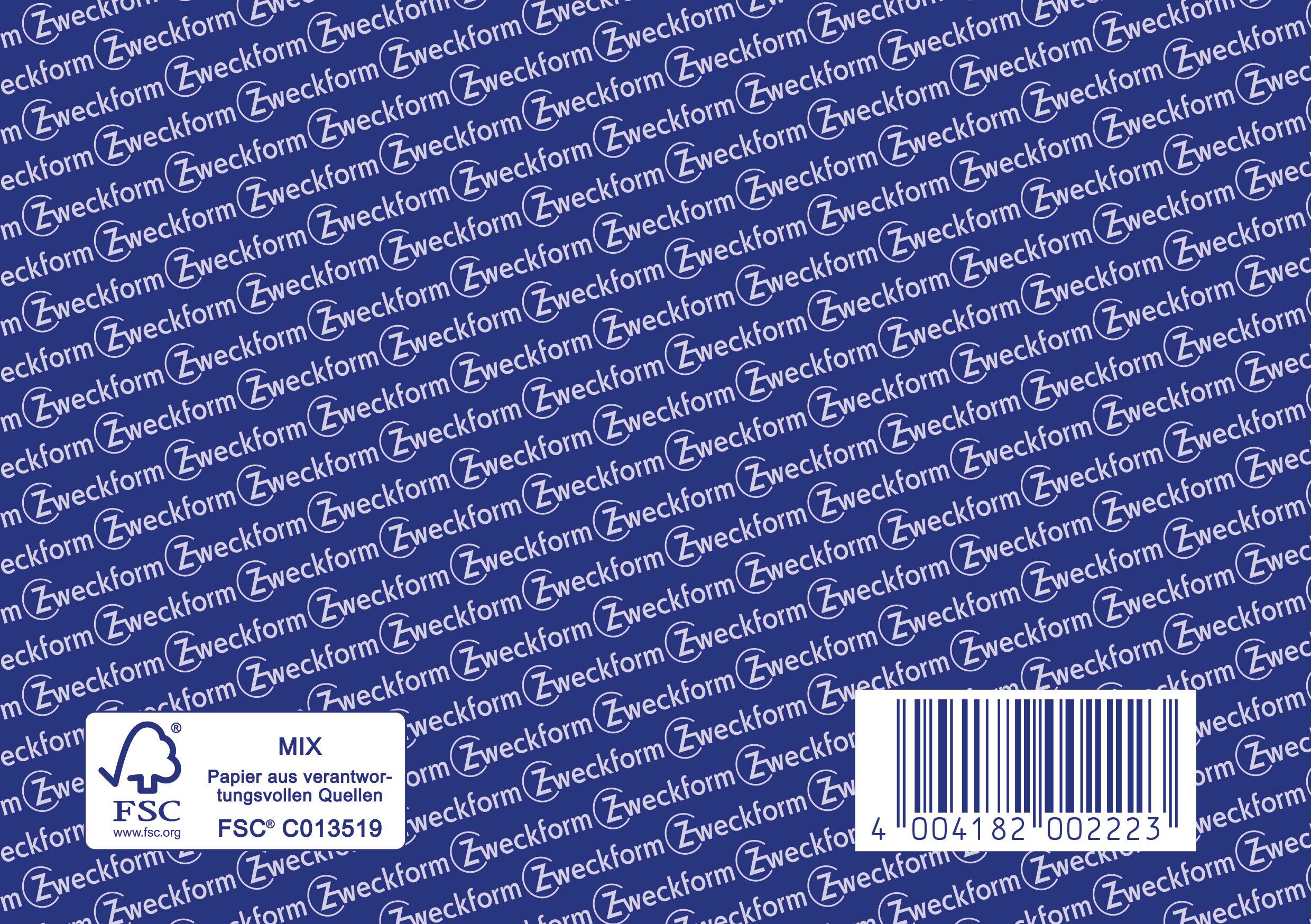 Produktbild AVERY Zweckform Formular Fahrtenbuch 222, über 2 Seiten, DIN A6 18 von 23