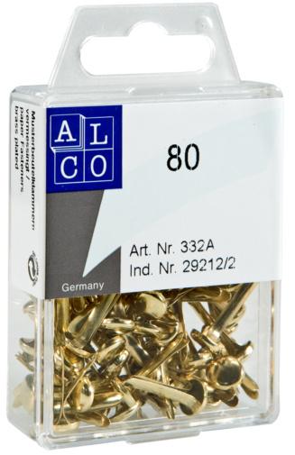 ALCO Musterbeutelklammern 80 Stück