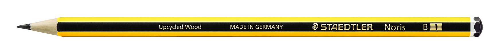STAEDTLER Bleistift Noris® 120 Bleistift, B, gelb- schwarz