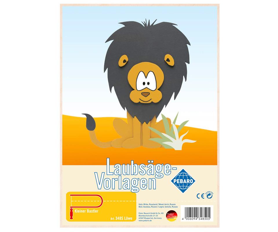 Pebaro - Laubsägevorlage - Löwe