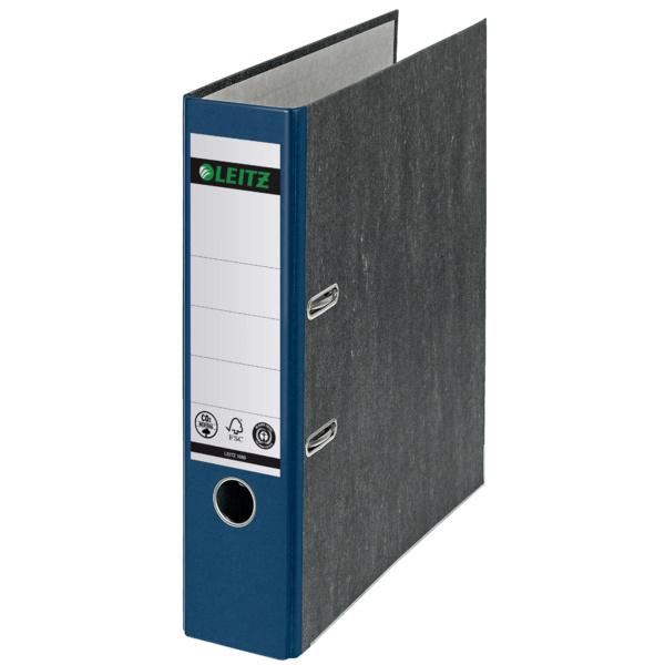 LEITZ Ordner Wolkenmarmor A4 blau, breit