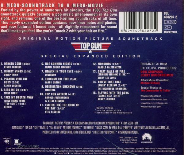 Produktbild Top Gun-Motion Picture Soundtrack (Special Expan 3 von 3