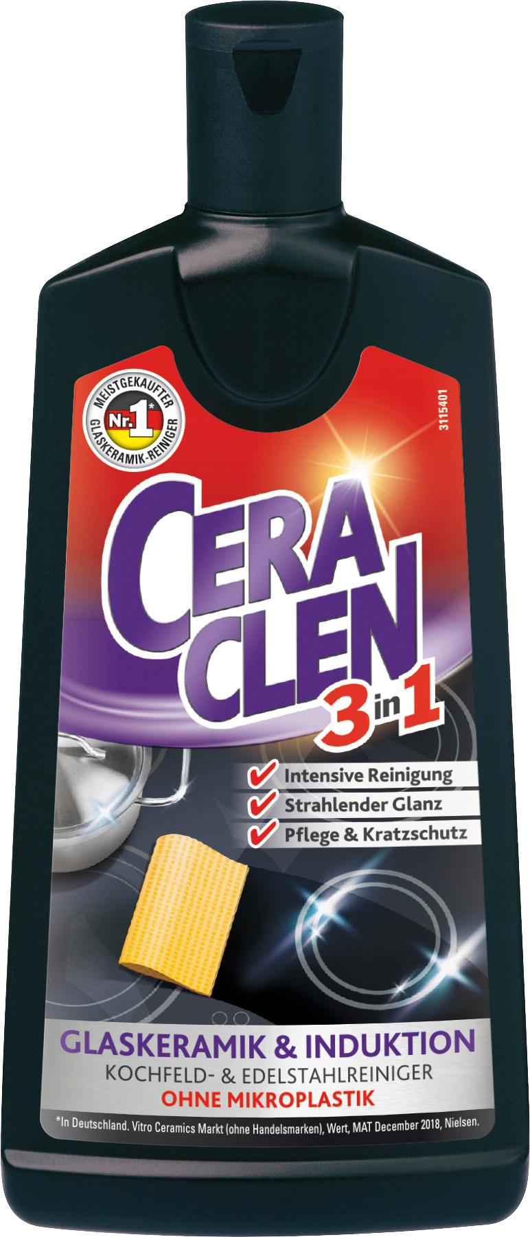 Ceraclen 3in1 Glaskeramik Reiniger&Pfleger 200 ml