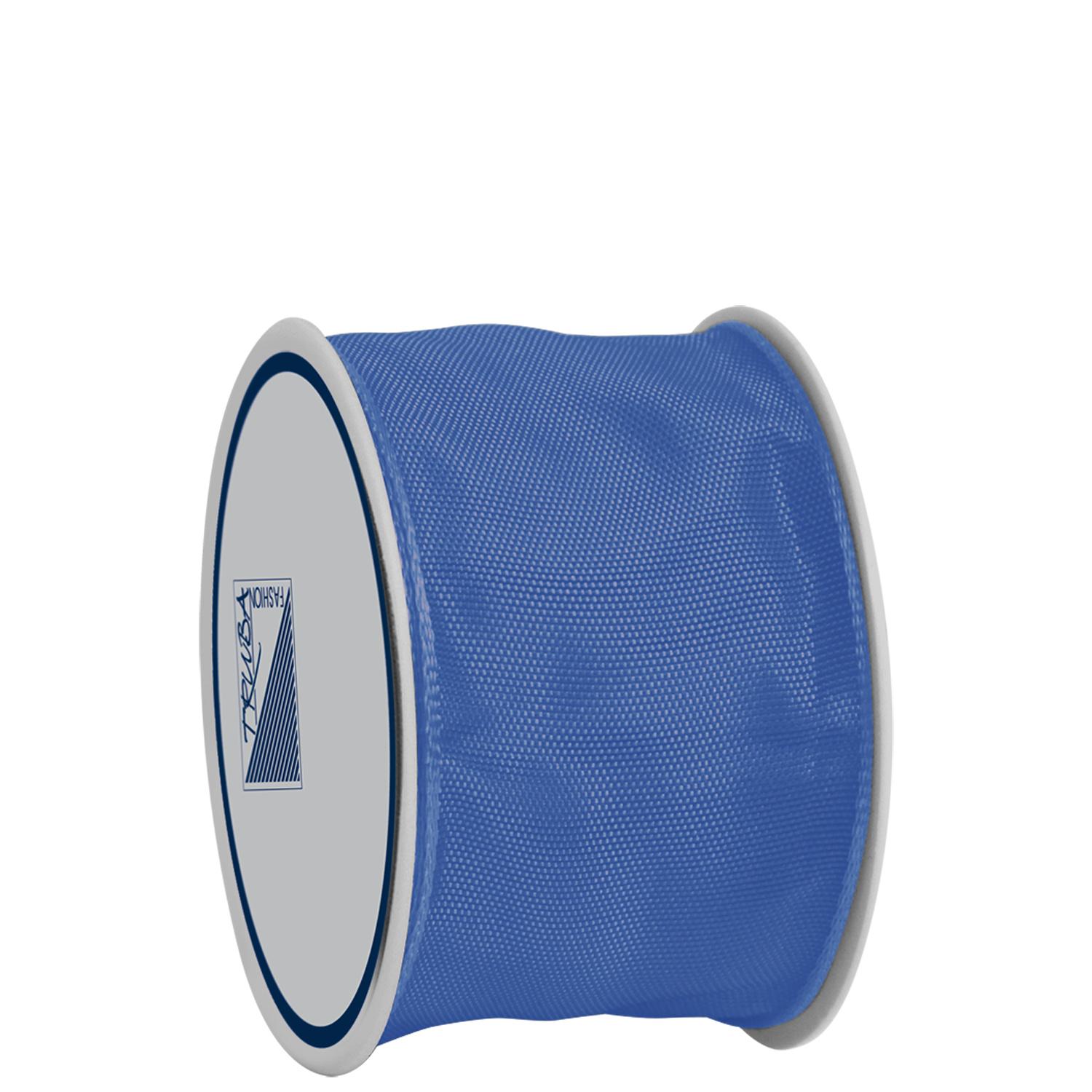 TRUBA Drahtkantenband auf Rolle 40mm x 3m blau