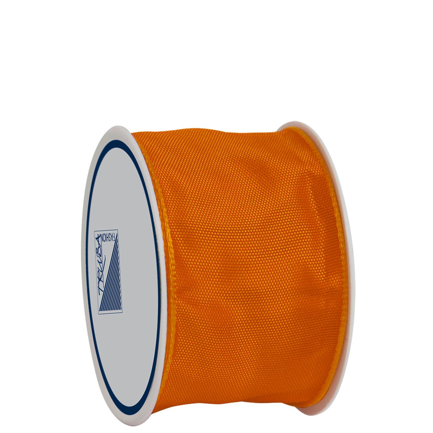 TRUBA Drahtkantenband auf Rolle 40mm x 3m orange