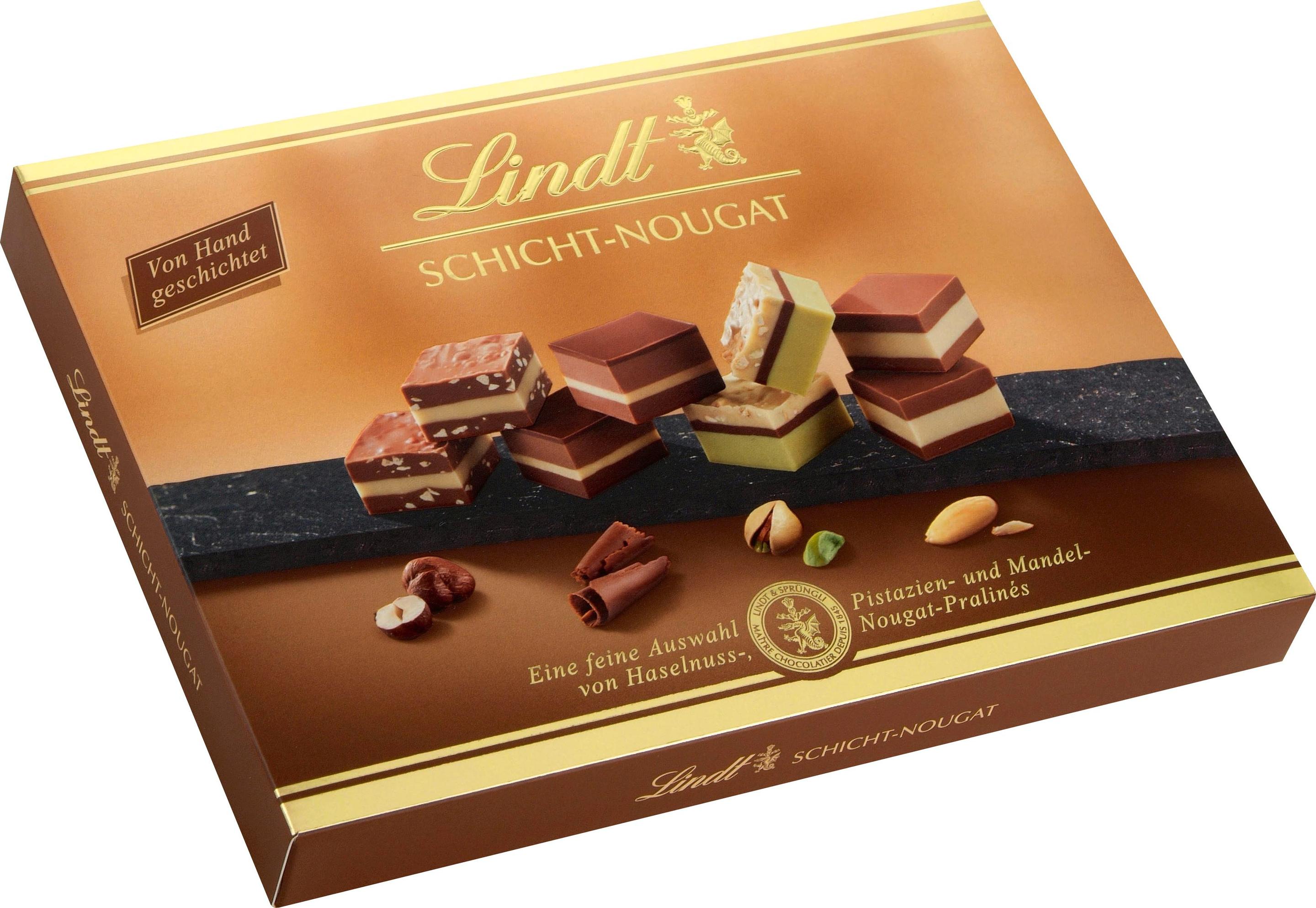 Lindt Schicht Nougat Pralines