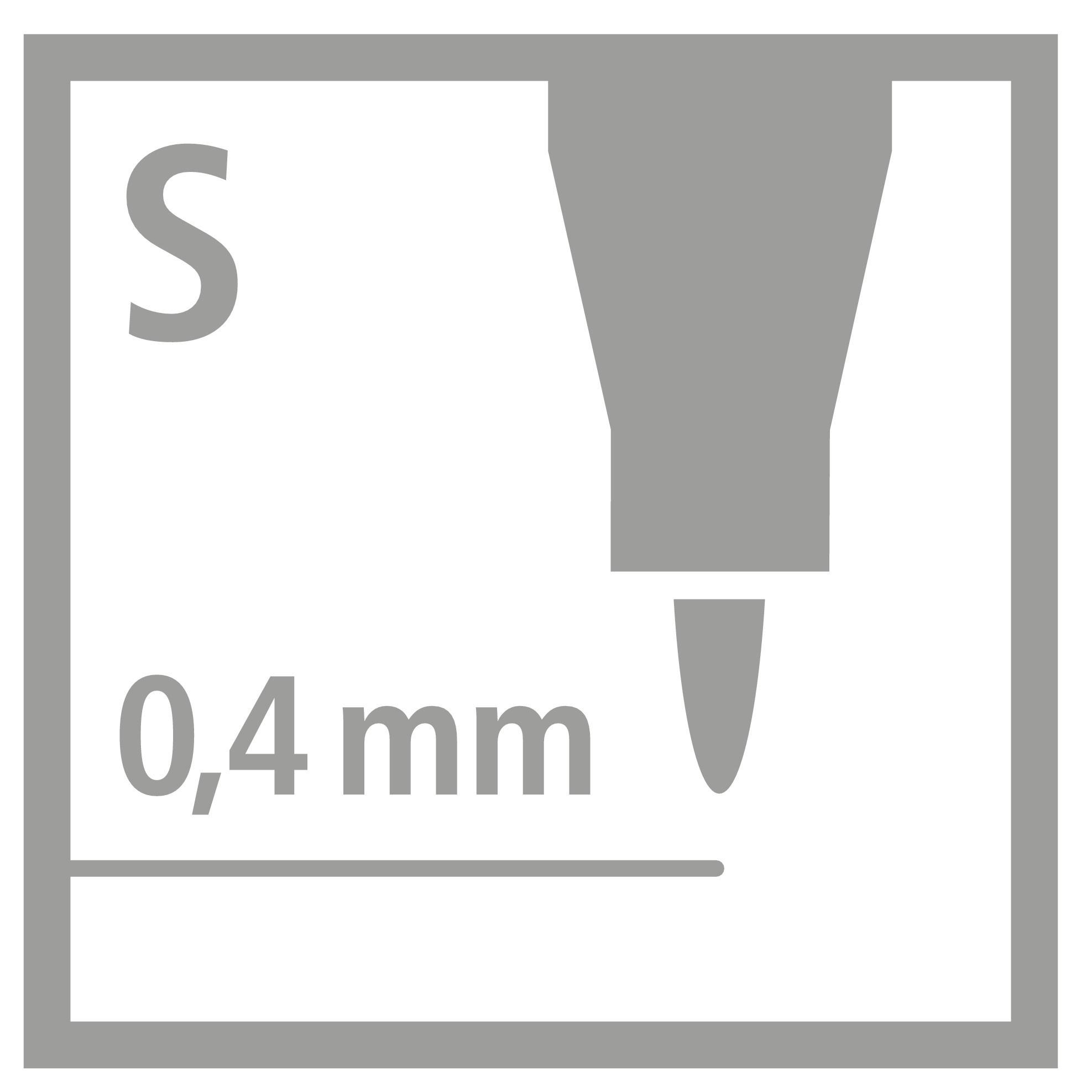 Produktbild STABILO® Permanent-Marker - STABILO Write-4-all - superfein - 4er Pack - blau, rot, grün, schwarz 4 von 9