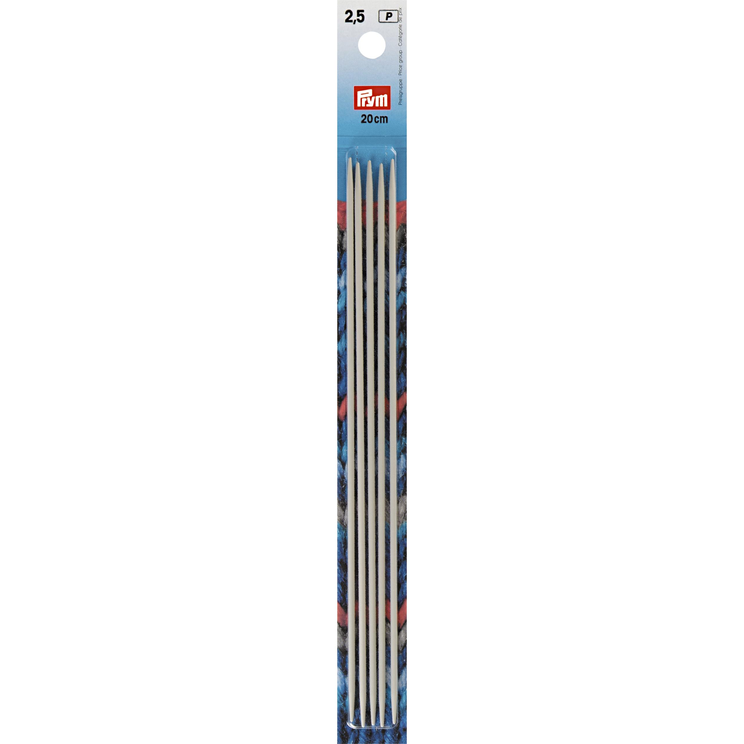 Prym Strumpfstricknadeln 20cm Stärke 2,5