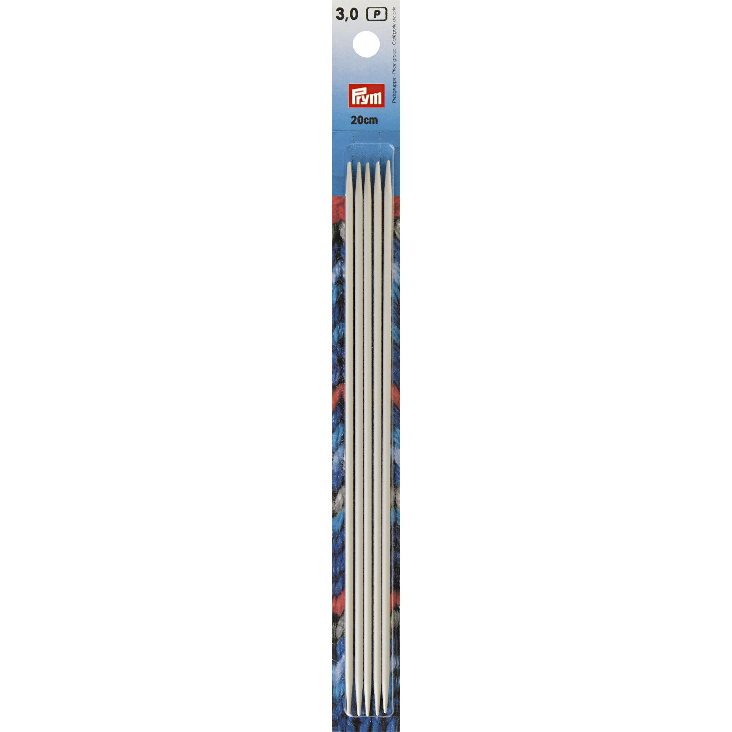 Prym Strumpfstricknadeln 20cm Stärke 3