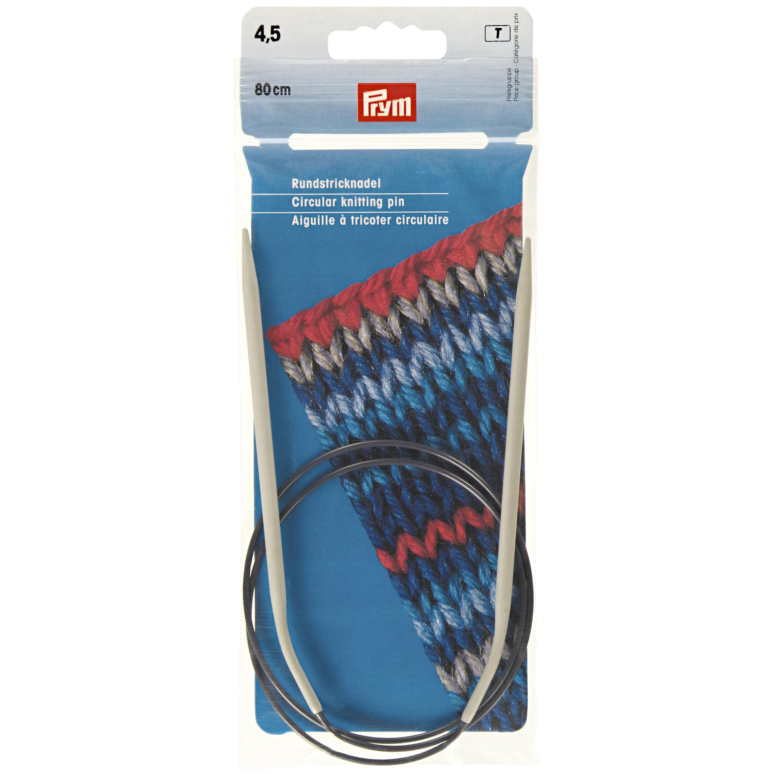 Prym Rundstricknadel 80cm Stärke 4,5
