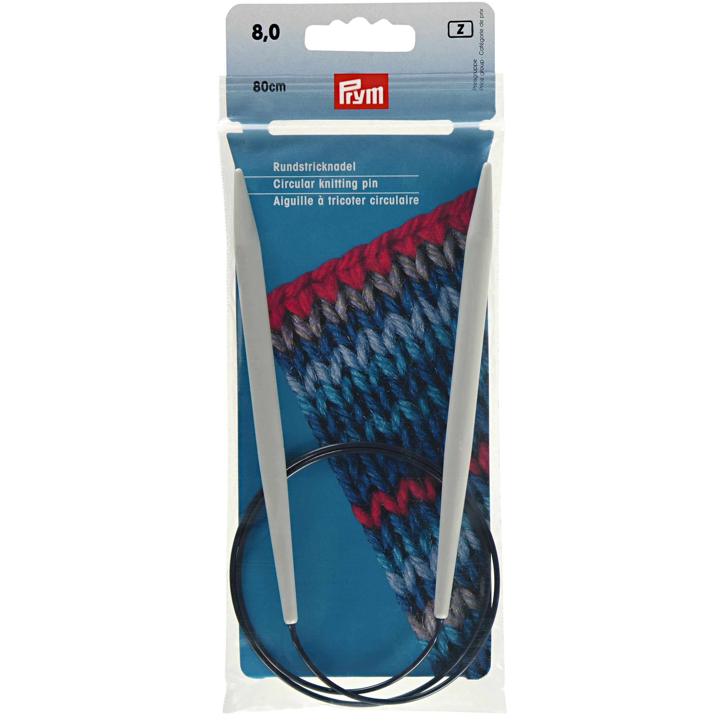Prym Rundstricknadel 80cm Stärke 8