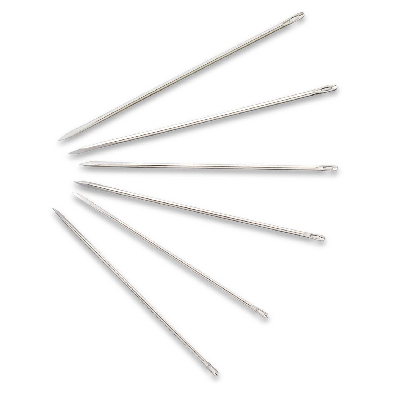 Produktbild Prym Ledernadeln Stärke 3-7 silberfarbig 2 von 3