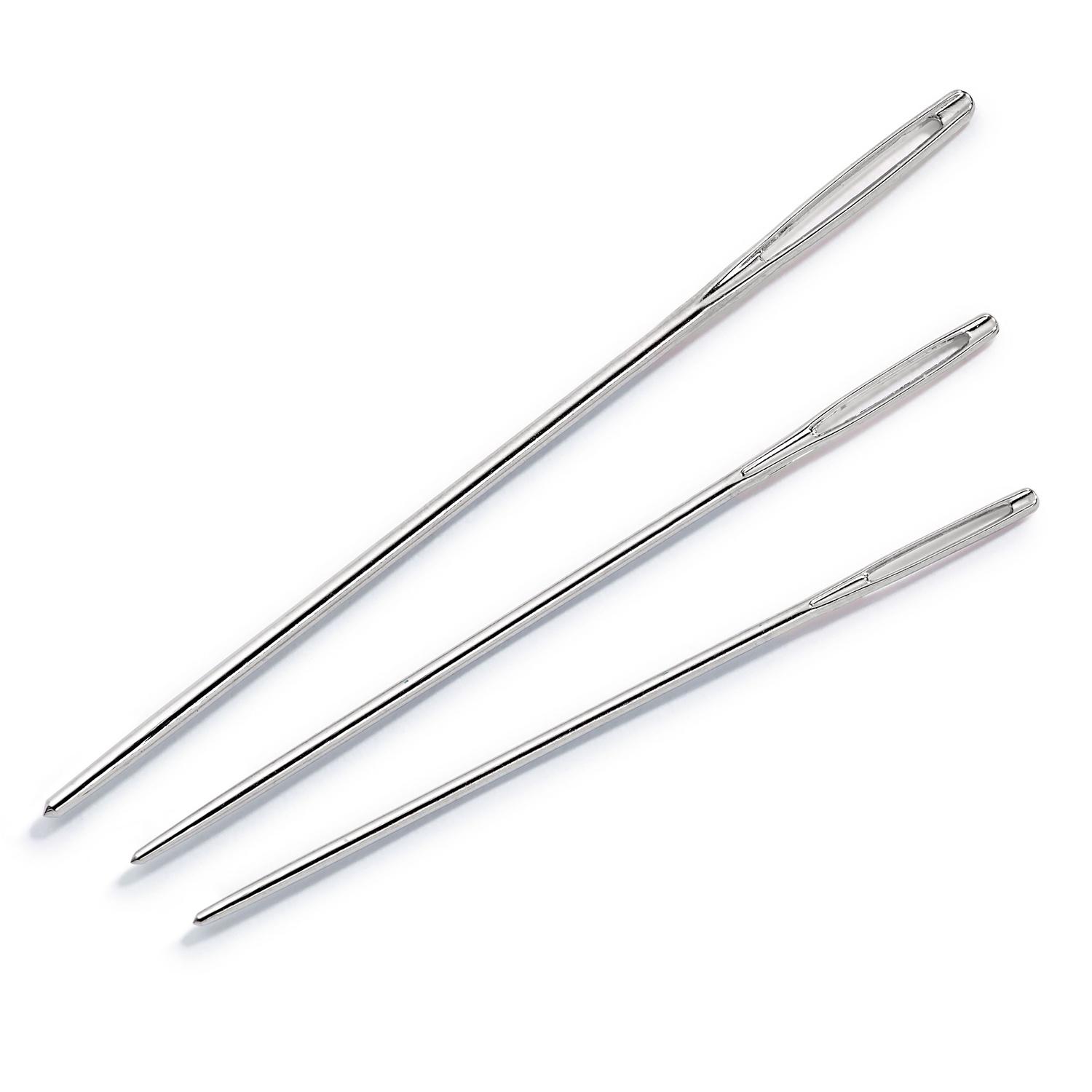 Produktbild Prym Sticknadeln ohne Spitze ST 18 1,20 x 50 mm silberfarbig 2 von 2