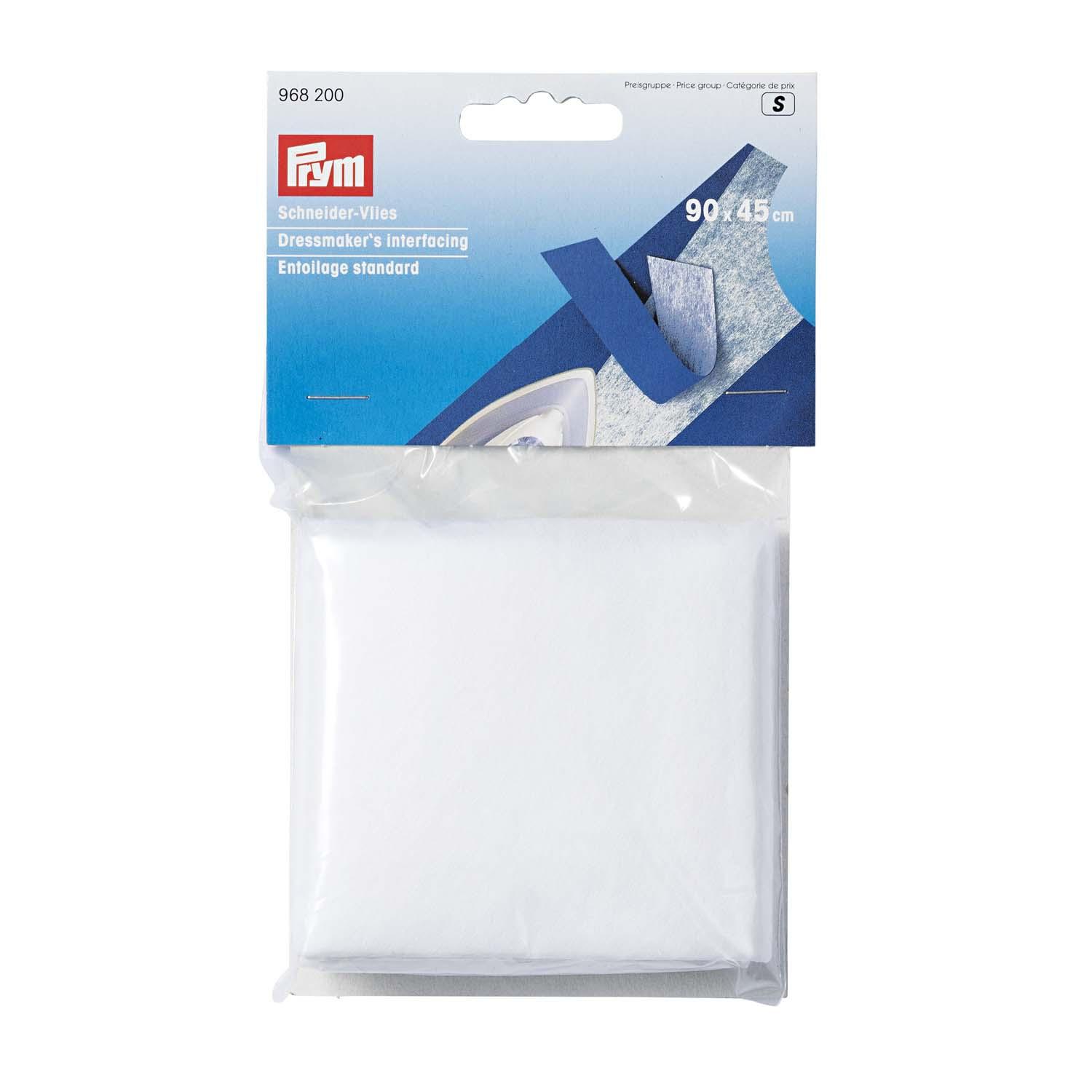 Prym Bügel-Vlies 90 x 45 mm weiß