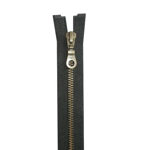 YKK Reißverschluss teilbar mit Metallkette - 30 cm