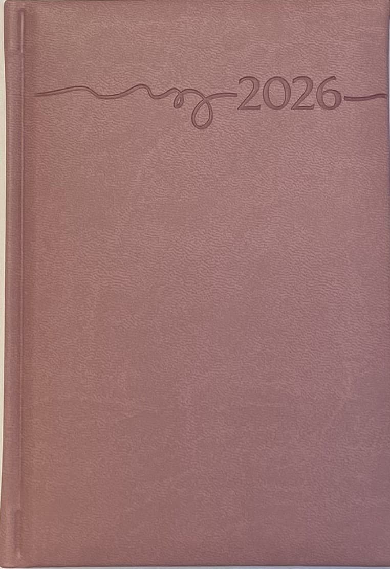 Kalender-Buch 2026 A6  VIVELLA  ALTROSA