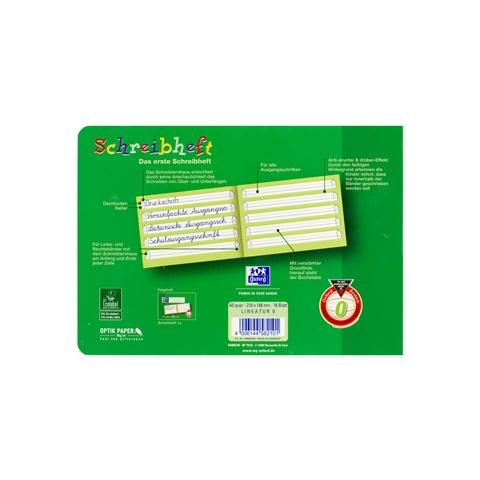 Produktbild Oxford Schreiblernheft A5 Lineatur 0 quer 16 Blatt 4 von 4