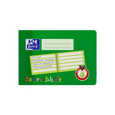 Oxford Schreiblernheft A5 Lineatur 0 quer 16 Blatt