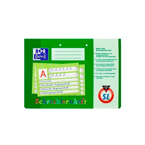 Oxford Schreiblernheft A4 Lineatur SL quer 16 Blatt
