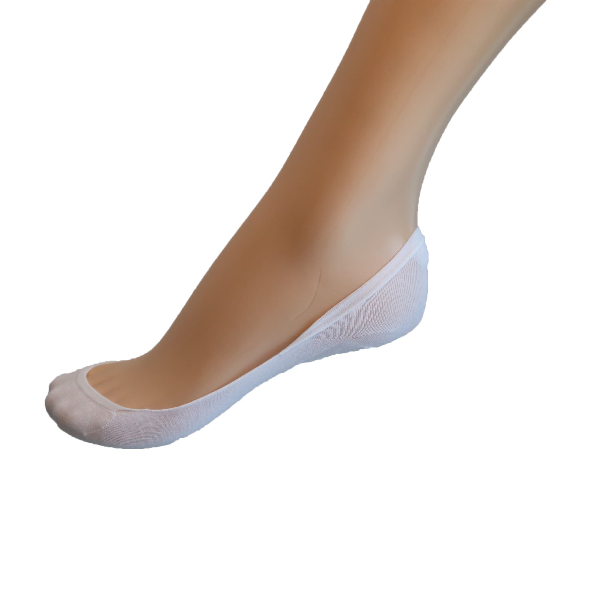Steps Damen Füßlinge Ballerina mit Baumwolle