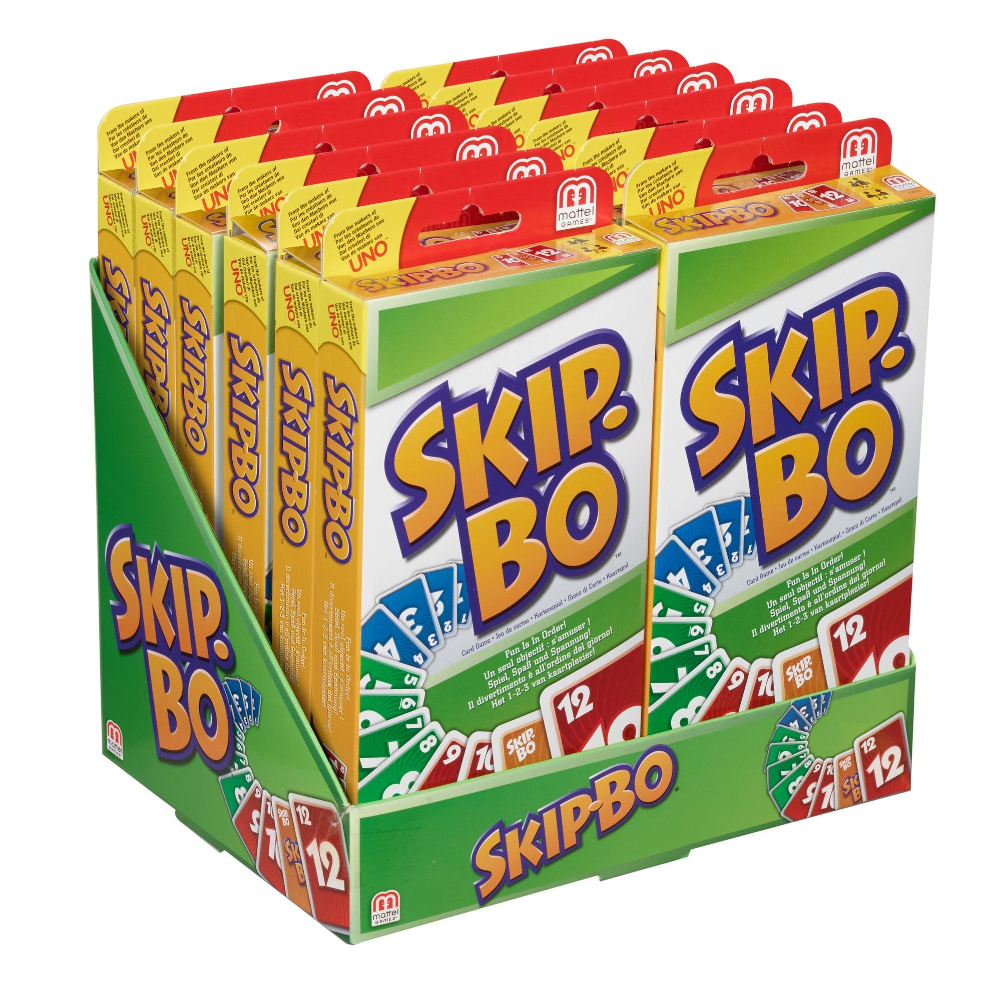 Produktbild Mattel Games SKIP-BO, Kartenspiel, Gesellschaftsspiel, Familienspiel, Kinderspiel 6 von 6