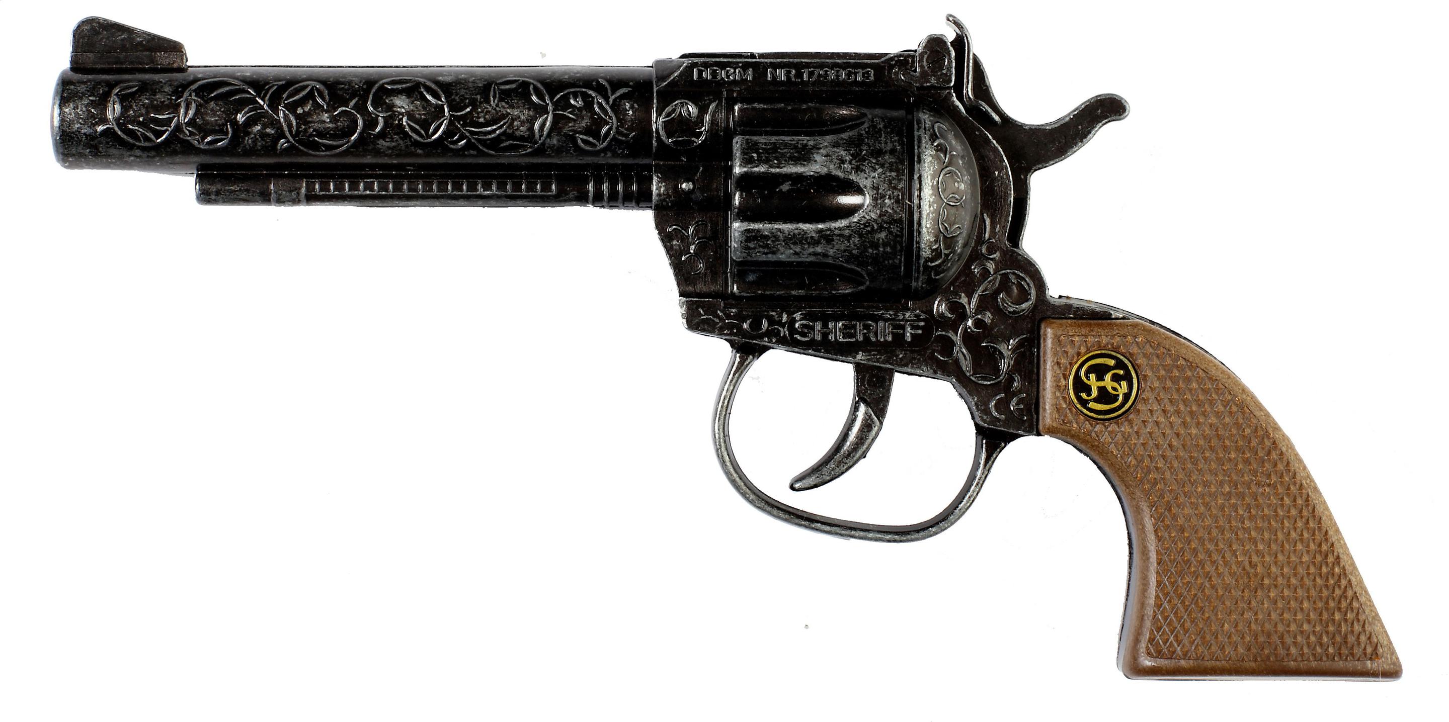 Produktbild J.G. Schrödel - Sheriff antik, 100-Schuss Pistole 3 von 3