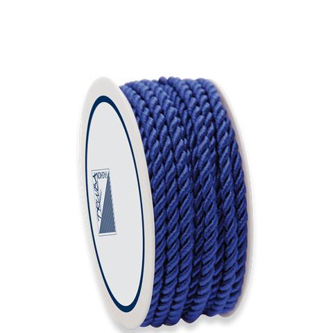 TRUBA Baumwollkordel uni royalblau