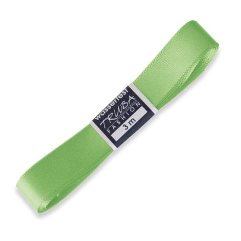 TRUBA Seidenband mit Webkante apfelgrün