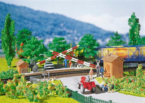 Produktbild Faller 120172 - H0 - Bahnübergang beschrankt 2 von 2