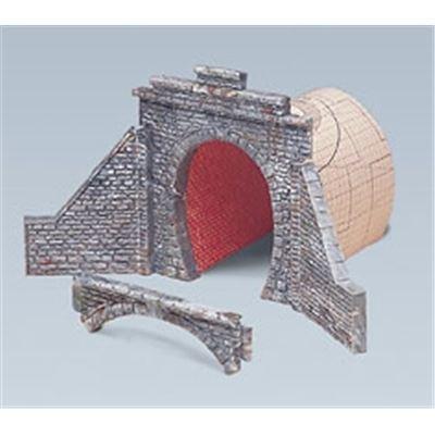 Faller 120559 - H0 - Tunnelportal Dampf/E-Lokbetrieb 2-gleisig.