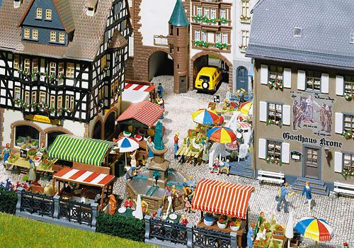 Faller 180582 - H0 - Wochenmarkt
