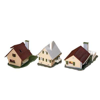 Produktbild Faller 232221 - N - Drei Einfamilien-Häuschen 2 von 3