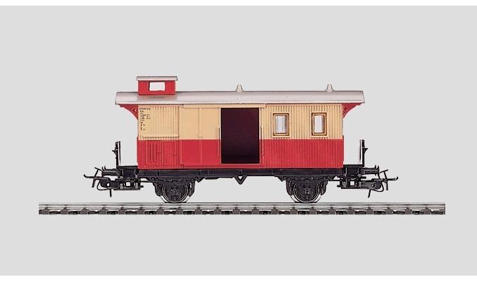 Märklin 4108 Start up - Packwagen 2-achsig rot-beige