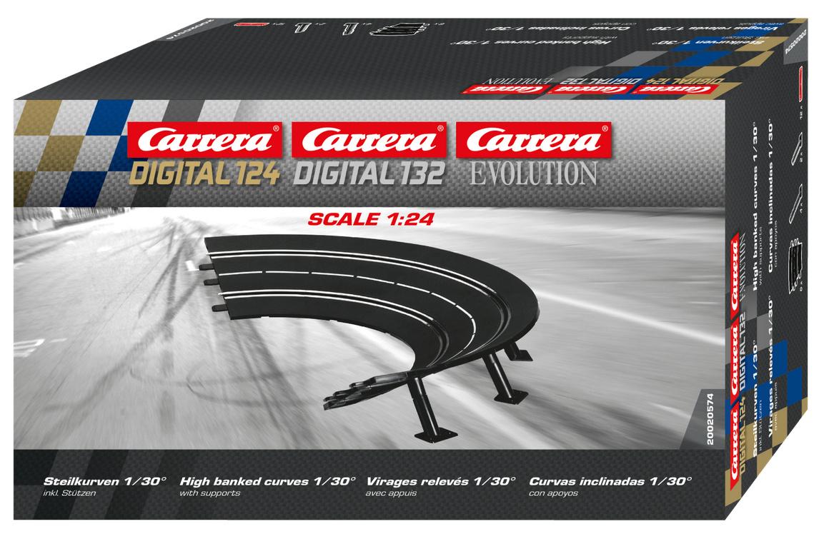 Produktbild Carrera DIGITAL 132 - Steilkurve 1 / 30 Grad 2 von 2