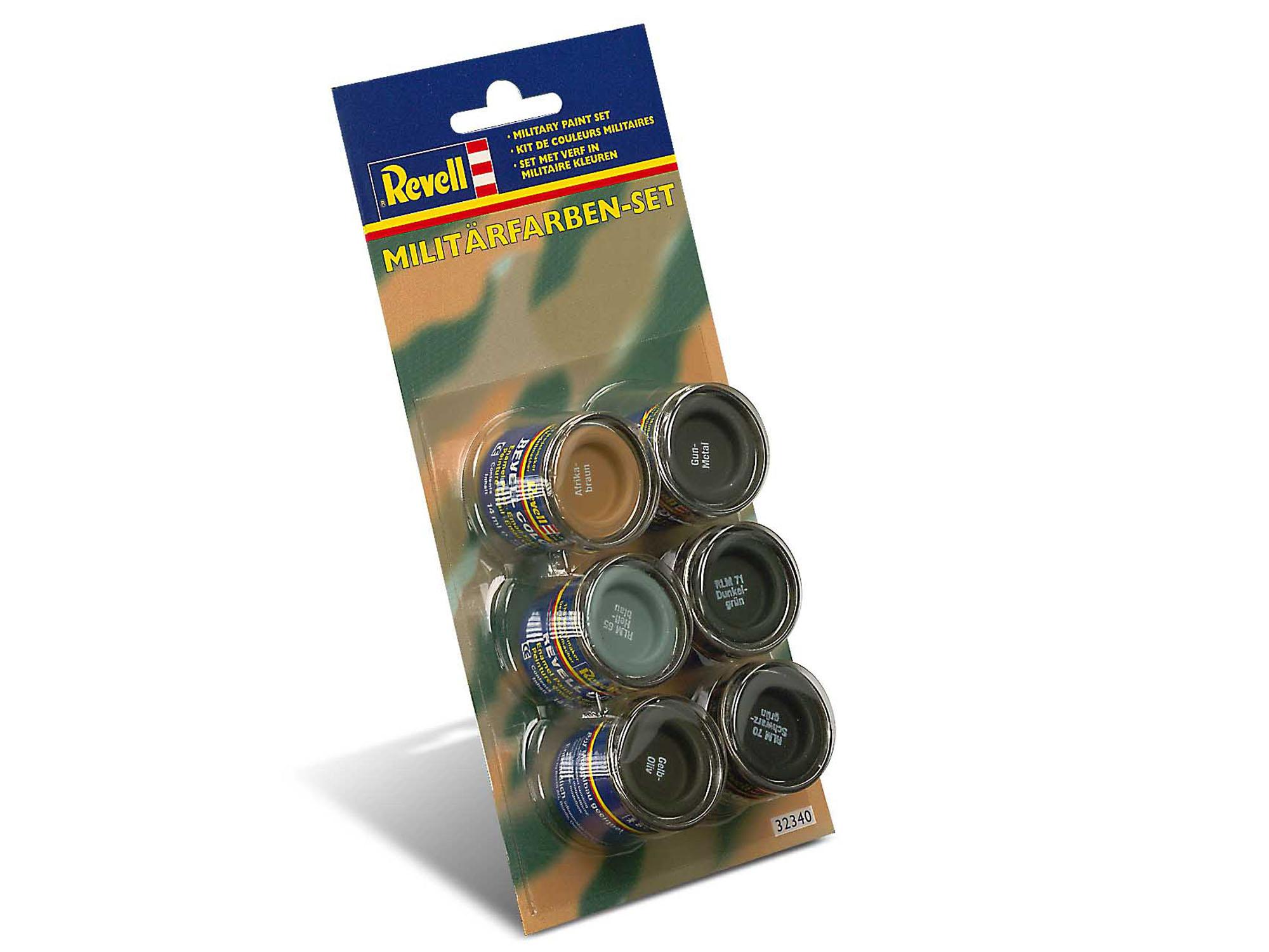 Produktbild Revell 32340 - Militärfarben-Set (6x14ml Farben) 2 von 2
