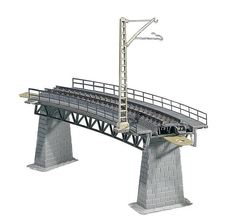 Produktbild Faller 120471 - H0 - Auf- + Abfahrt komplett für Parallelkreis 10 von 12