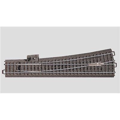 Märklin 24711 - H0 - C-Gleis Schlanke Weiche links ( nachrüstbar )