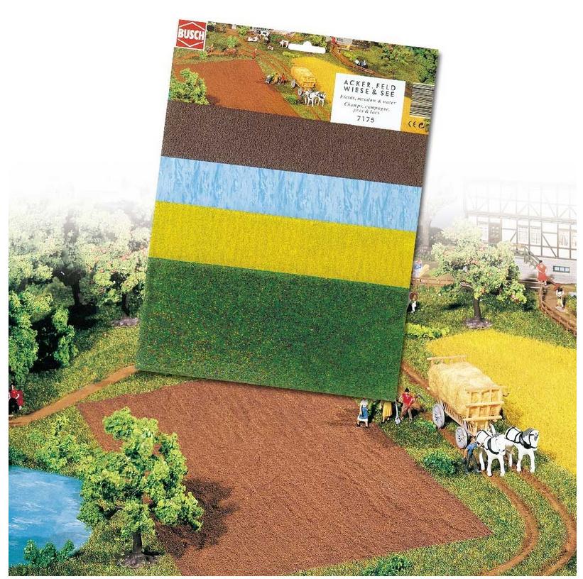BUSCH 7175 - Feld, Wiese, Acker, See