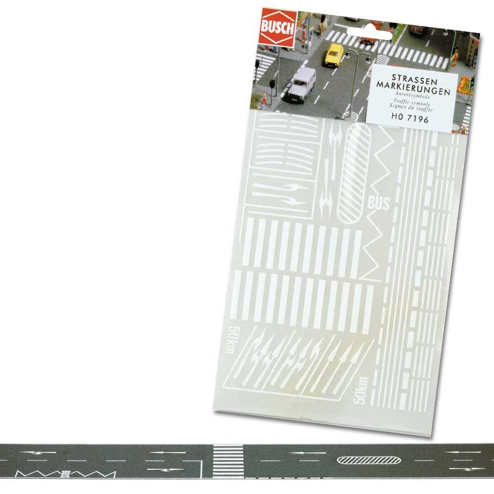 Produktbild BUSCH 7196 H0 - Straßenmarkierungen 2 von 2