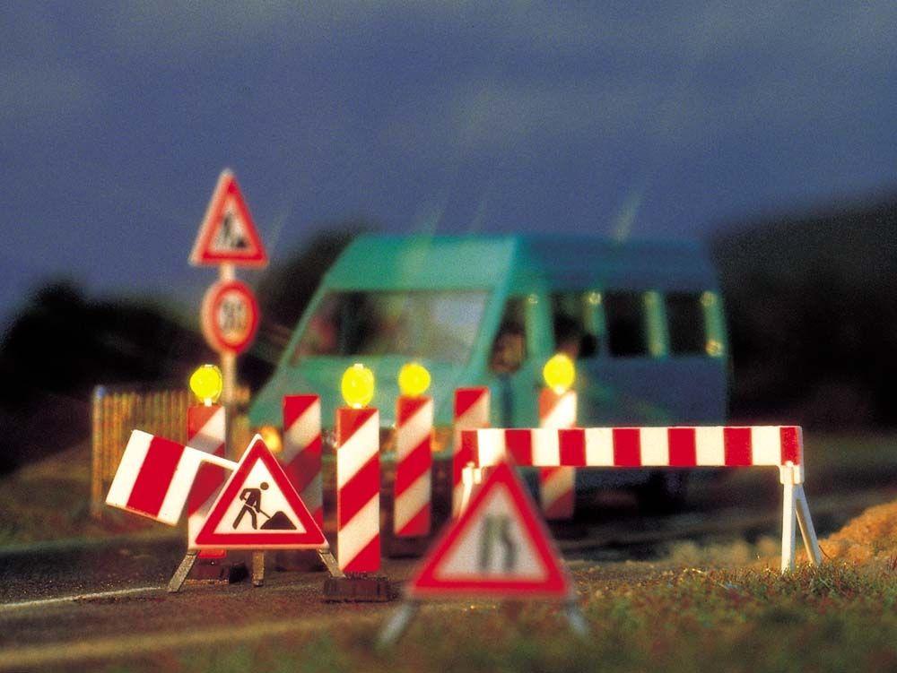 BUSCH 5937 H0 - Baustellen-Set
