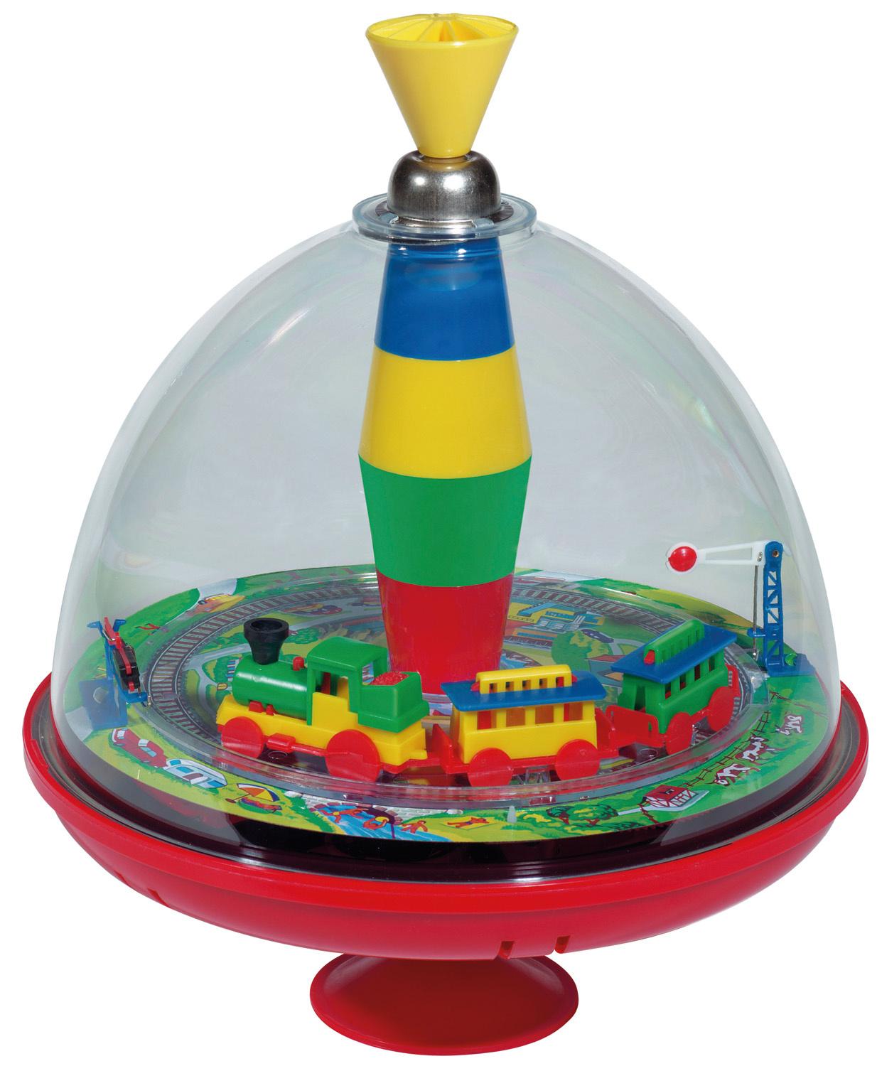 Produktbild Bolz - Blechspielzeug - Panoramakreisel Eisenbahn mit Chip 5 von 5
