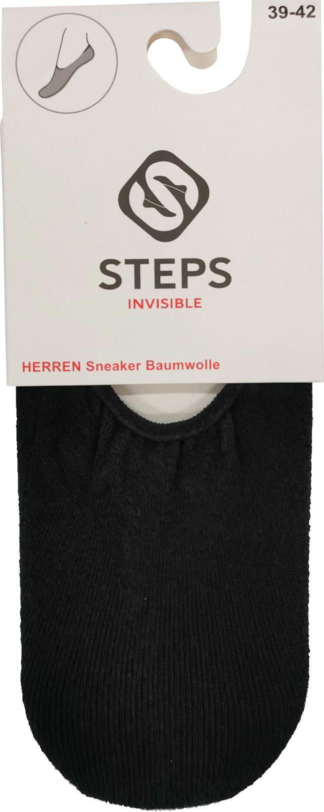 Produktbild Steps Herren Sneaker-Füßling Baumwolle 2 von 3
