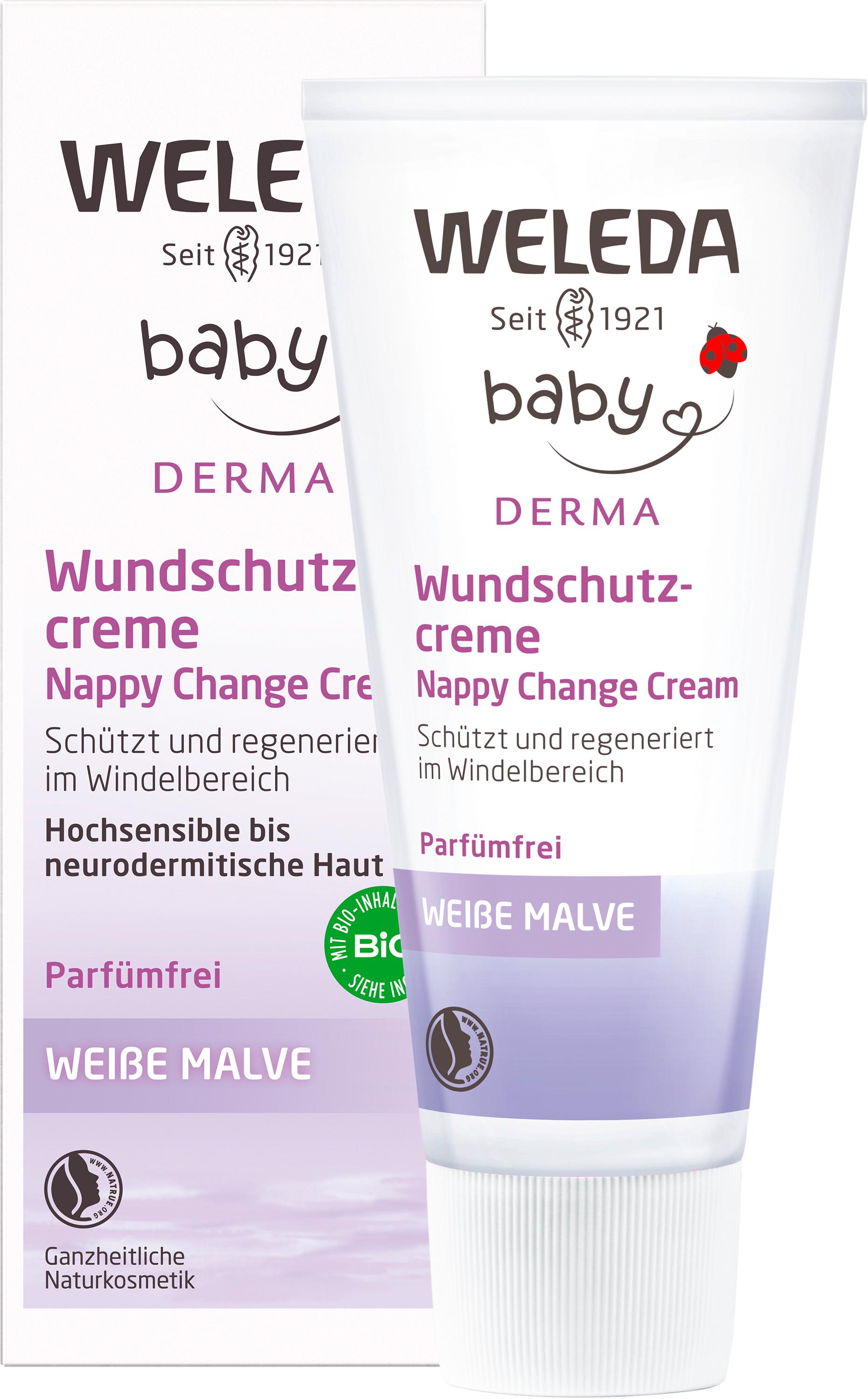 Produktbild WELEDA BABY DERMA WEIßE MALVE Wundschutzcreme 5 von 5