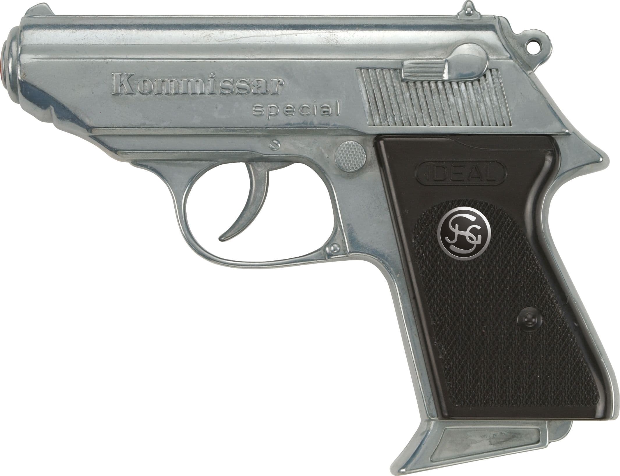 J.G. Schrödel - Kommissar, 13-Schuss Pistole Knalllautstärke: 125 db