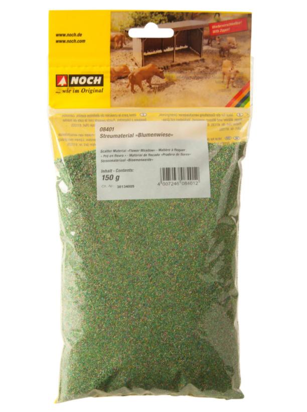 NOCH 08401 STREUMATERIAL - Streumaterial Sommerblumen 150 gramm
